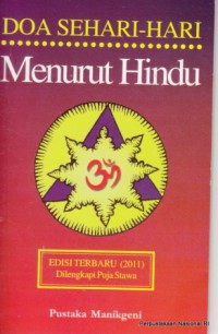 Image of Doa sehari-hari menurut Hindu